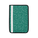 Math Pattern Print Design 01 Car Seat Belt Cover