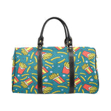 French fries red paper box pattern Travel Bag