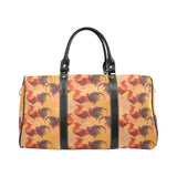 red rooster chicken cock pattern Travel Bag