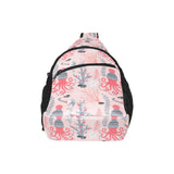 Octopus winter hat garland Fish candy Seaweed Cora All Over Print Chest Bag