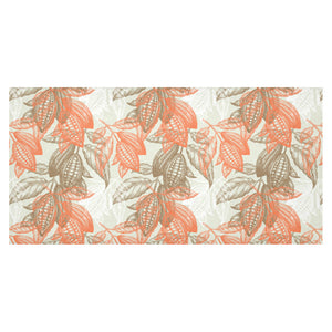 Cocoa beans Cocoa tree pattern Tablecloth