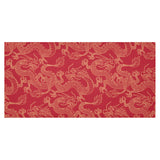 Gold dragons red background Tablecloth
