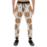chocolate chip cookie pattern Unisex Casual Sweatpants