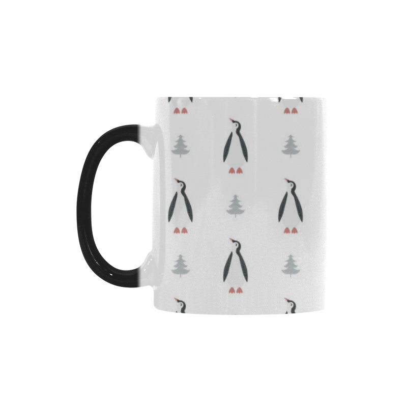 Penguin pattern Morphing Mug Heat Changing Mug