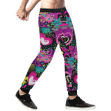 heart dot wave star creative design pattern Unisex Casual Sweatpants