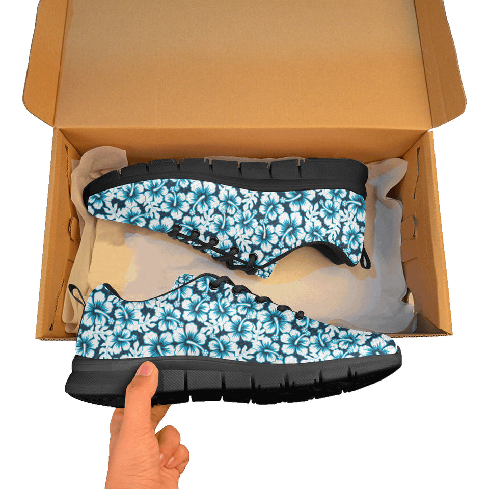 Hibiscus Pattern Print Design 04 Women's Sneaker Shoes