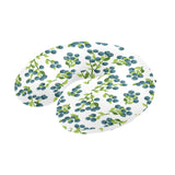 blueberry white background U-Shaped Travel Neck Pillow