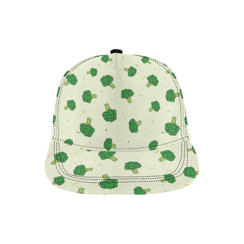 Broccoli pattern All Over Print Snapback Cap