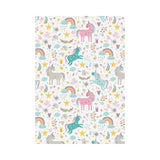 Colorful unicorn pattern House Flag Garden Flag