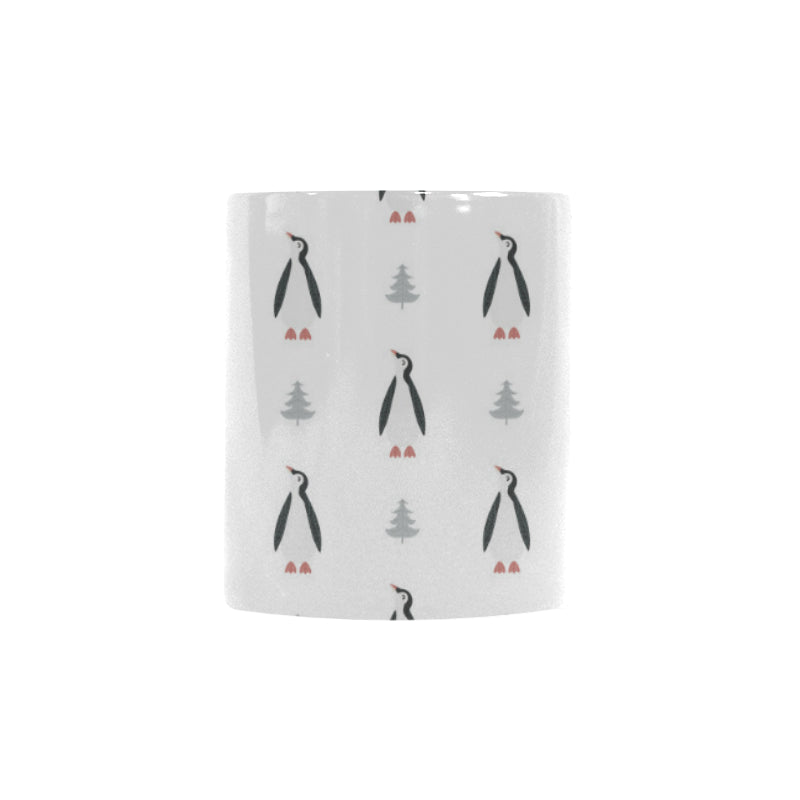 Penguin pattern Morphing Mug Heat Changing Mug