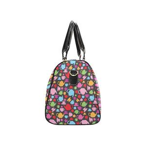 Tea pots Pattern Print Design 01 Travel Bag