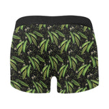 Green Peas Pattern Print Design 02 Men's All Over Print Boxer Briefs Men's Underwear