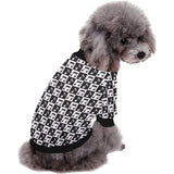 Music Notes Pattern Print Design 01 All Over Print Pet Dog Round Neck Fuzzy Shirt