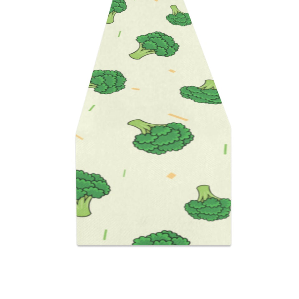 Broccoli pattern Table Runner