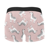 Cute zebra pattern Men's All Over Print Boxer Briefs Men's Underwear