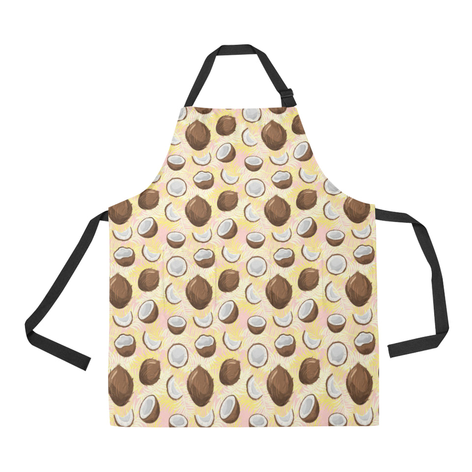 Coconut Pattern Print Design 05 All Over Print Adjustable Apron