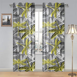 Hand drawn dragonfly pattern Gauze Curtain