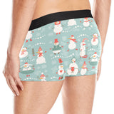Cute snowman pattern Men's All Over Print Boxer Briefs Men's Underwear
