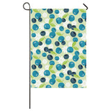 blueberry flower pattern House Flag Garden Flag