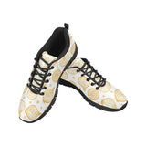 hand drawn onion pattern Women's Sneaker Shoes