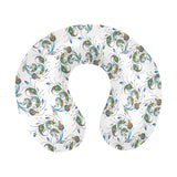 Peacock feather pattern U-Shaped Travel Neck Pillow