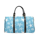 Starfish blue blackground Travel Bag