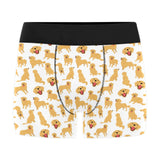 Golden Retriever Pattern Print Design 05 Men's All Over Print Boxer Briefs Men's Underwear