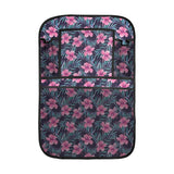 Hibiscus Pattern Print Design 05 Car Seat Back Organizer