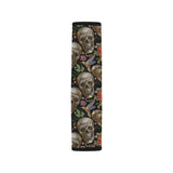 Skull rose humming bird flower pattern Car Seat Belt Cover