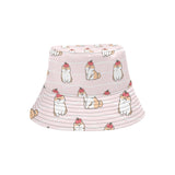 Cute Shiba Inu Dog Apple pattern Unisex Bucket Hat