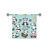 Cute baby panda pattern Bath Towel