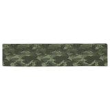 Digital Green camouflage pattern Table Runner