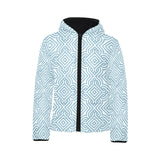 arabic pattern Kids' Boys' Girls' Padded Hooded Jacket
