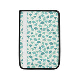 Green ginkgo leaves pattern Car Seat Belt Cover