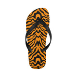 Bengal tigers skin print pattern Unisex Flip Flops