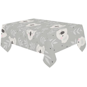 Cute koala leaves pattern Tablecloth