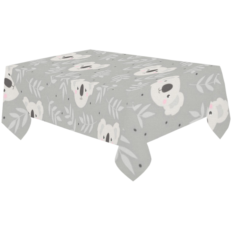 Cute koala leaves pattern Tablecloth