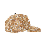 Various cookie pattern All Over Print Snapback Cap