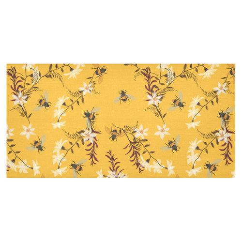 Bee flower pattern Tablecloth