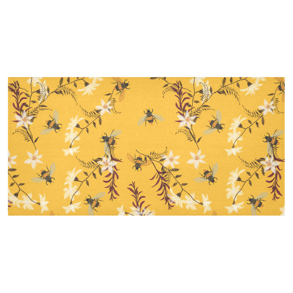 Bee flower pattern Tablecloth
