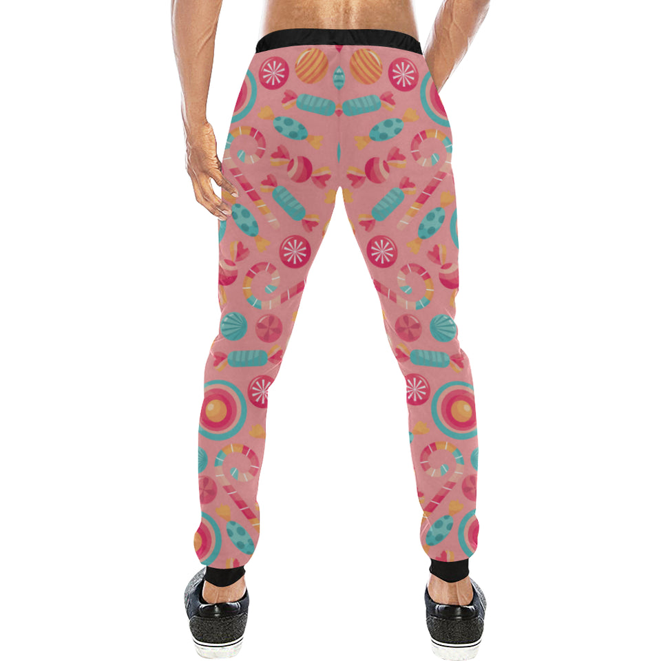 Colorful candy pattern Unisex Casual Sweatpants