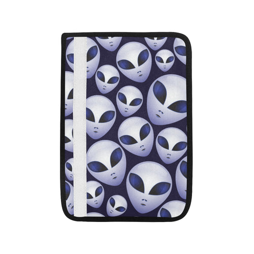 Alien Pattern Print Design 01 Car Seat Belt Cover