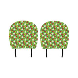 Ladybug Pattern Print Design 01 Car Headrest Cover