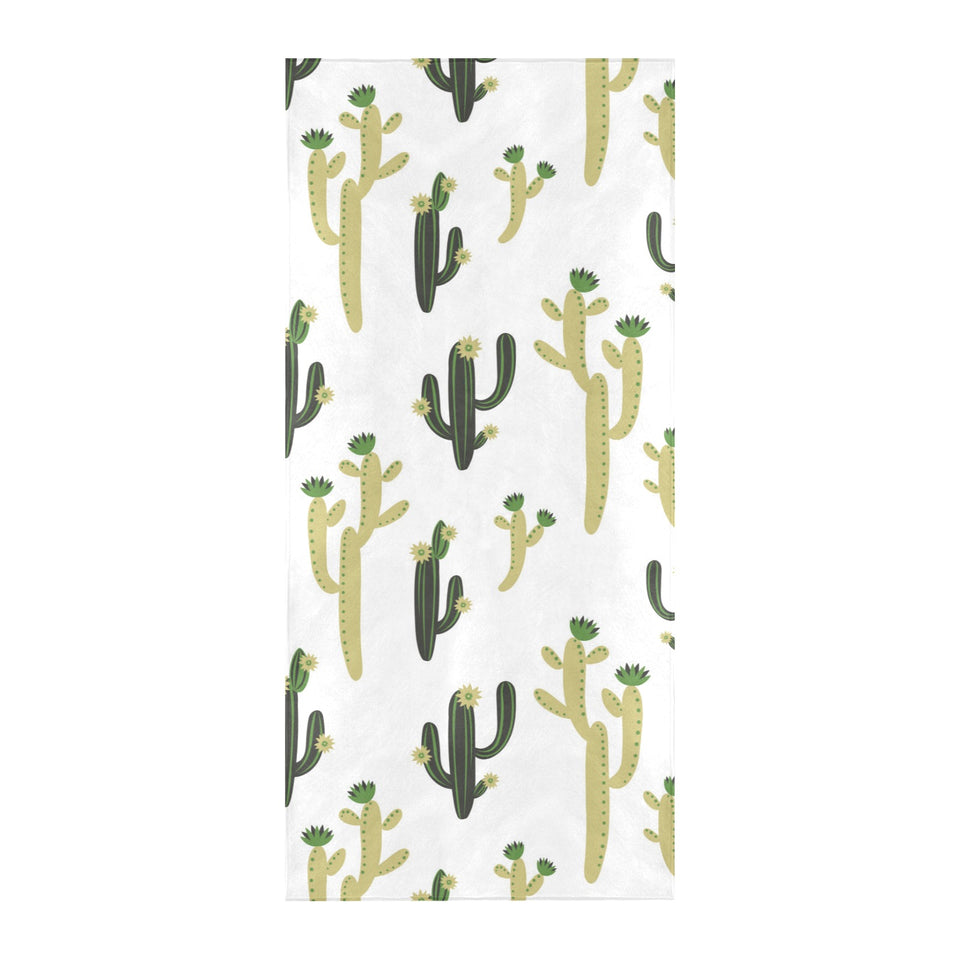 Cute cactus pattern Beach Towel