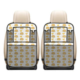 Pancake Pattern Print Design 03 Car Seat Back Organizer