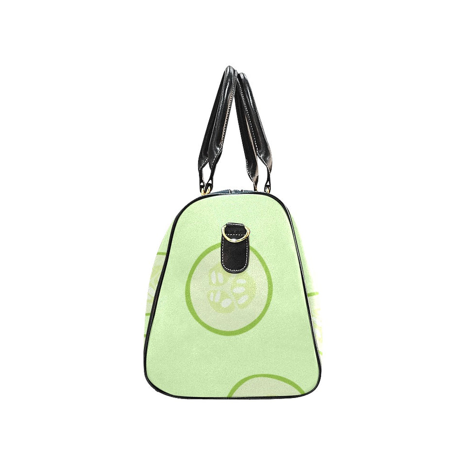 Cucumber pattern Travel Bag