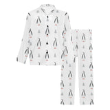 Penguin pattern Men's Long Pajama Set