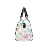 Colorful unicorn pattern Travel Bag