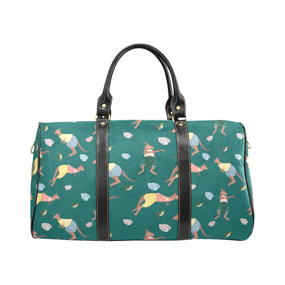 Kangaroo leaves pattern Travel Bag
