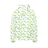 Green Peas Pattern Print Design 04 Kids' Boys' Girls' Padded Hooded Jacket
